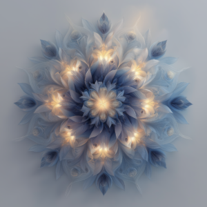 Mystic Blue Mandala 2