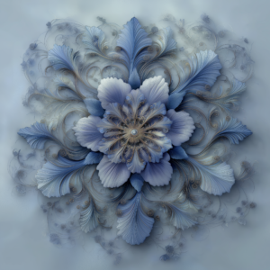 Mystic Blue Mandala 4