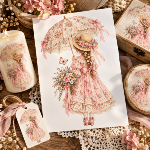 🌸 Victorian Garden Girl